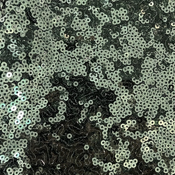 Green Sequin Body Con Dress - Picture 4 of 12